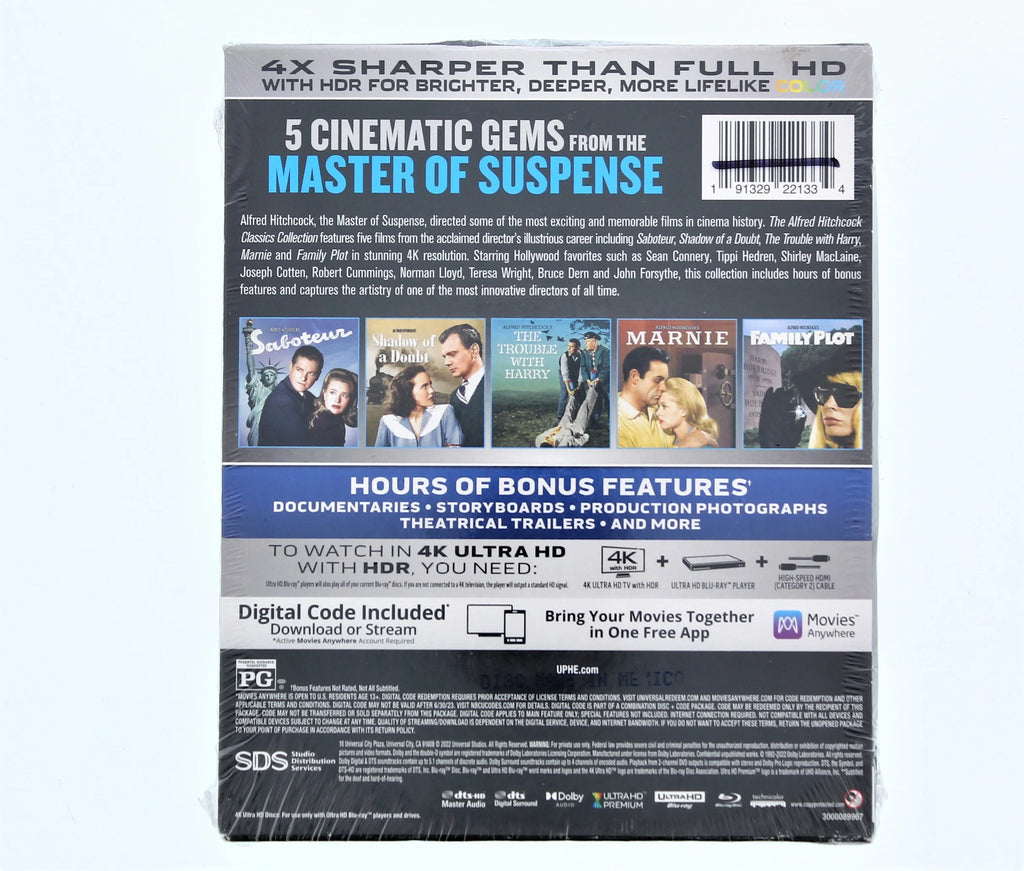 4K Ultra HD + Blu-ray + Digital Copy U525809