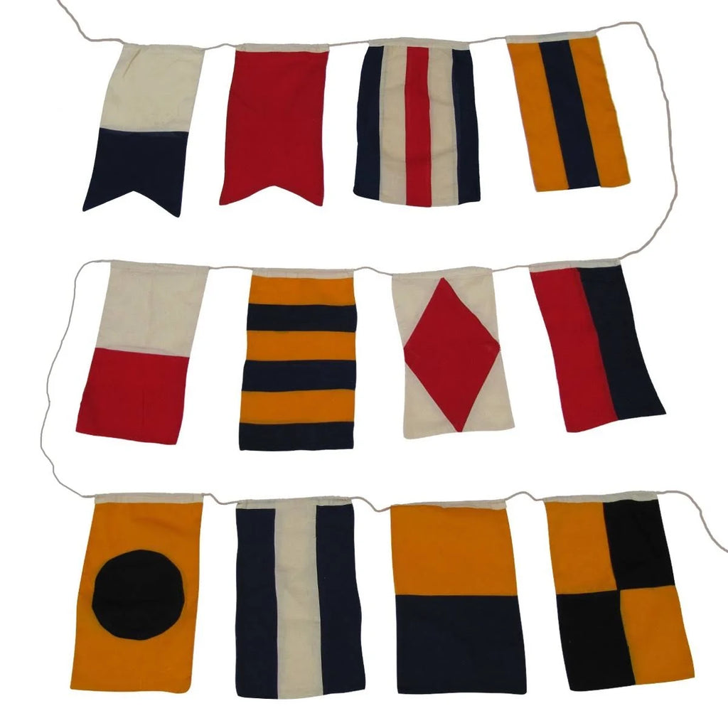 Set of 40 International Maritime Signal Code Flags L935588