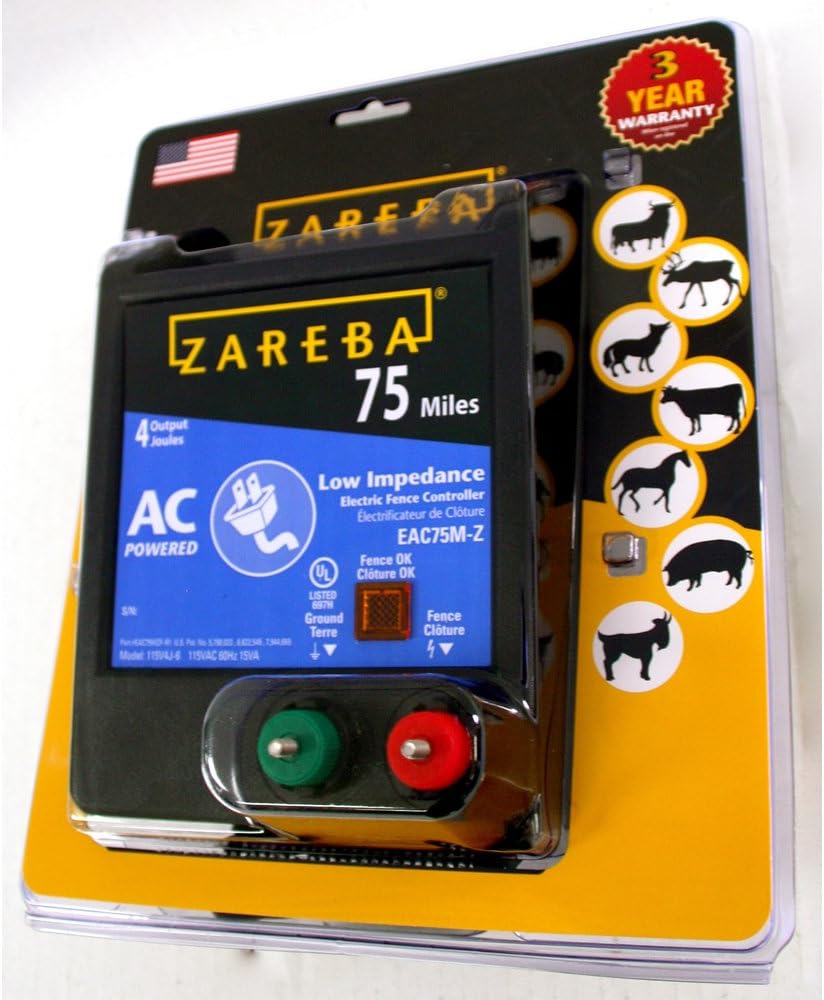 75-Mile AC Electric Fence Charger D2454
