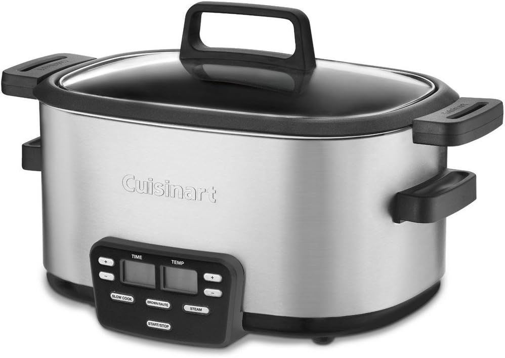 3-In-1 Multi-Cooker, Slow Cooker, Steamer G203