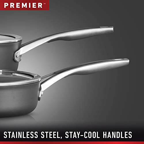 11-Piece Nonstick Black Pots and Pans Set T7035