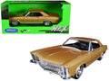 Gold Metallic 1/24 Diecast Model Car Y9187