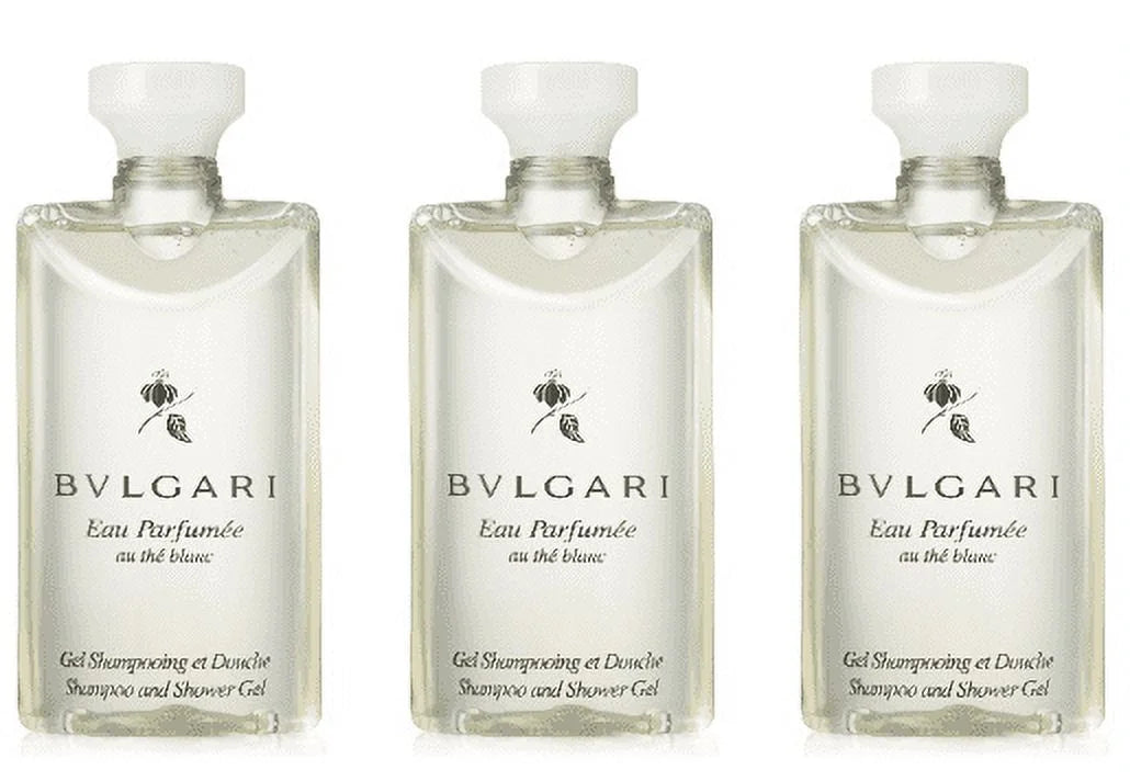 White Tea Shampoo & Shower Gel 2.5 oz Set of 3 Y355