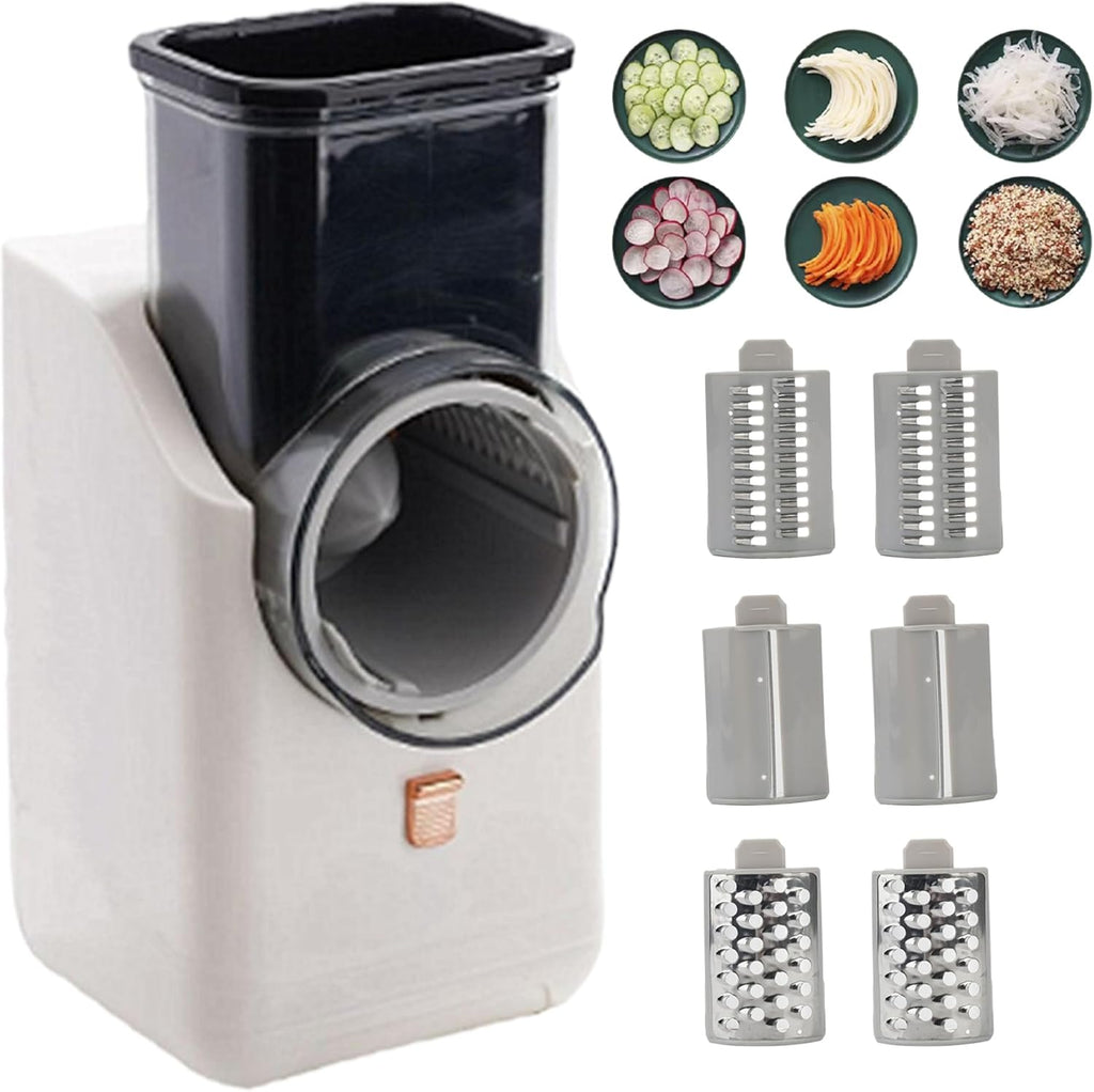 3 in1 Electric Cheese Grater with 6 Blades Z429