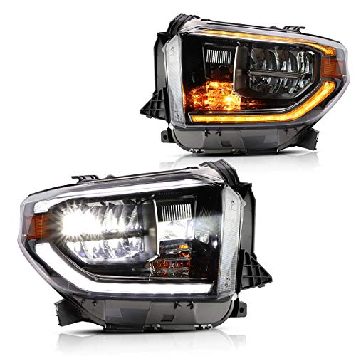 LED Headlights for Toyota Tundra 2014-2021 with Sequential Turn Signals L5651