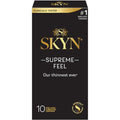 Non-Latex Condoms - 10 Count – Ultra-Thin & Pre-Lubricated Y6376