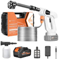 Cordless Battery Powered Pressure Washer with Foam Cannon and 6-in-1 Nozzle P32700