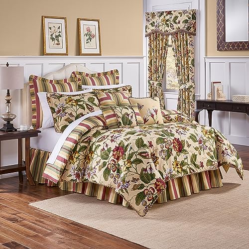King Parchment 3-Piece Reversible Quilt Bedding Set M903