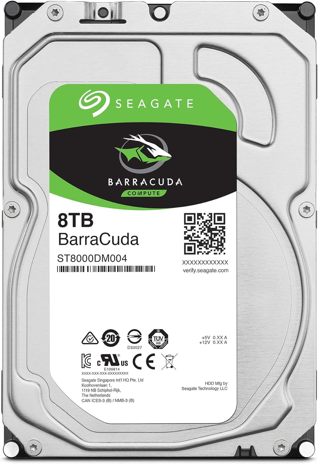 8TB Internal Hard Drive J267