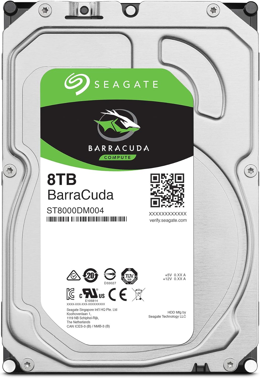 8TB Internal Hard Drive J267