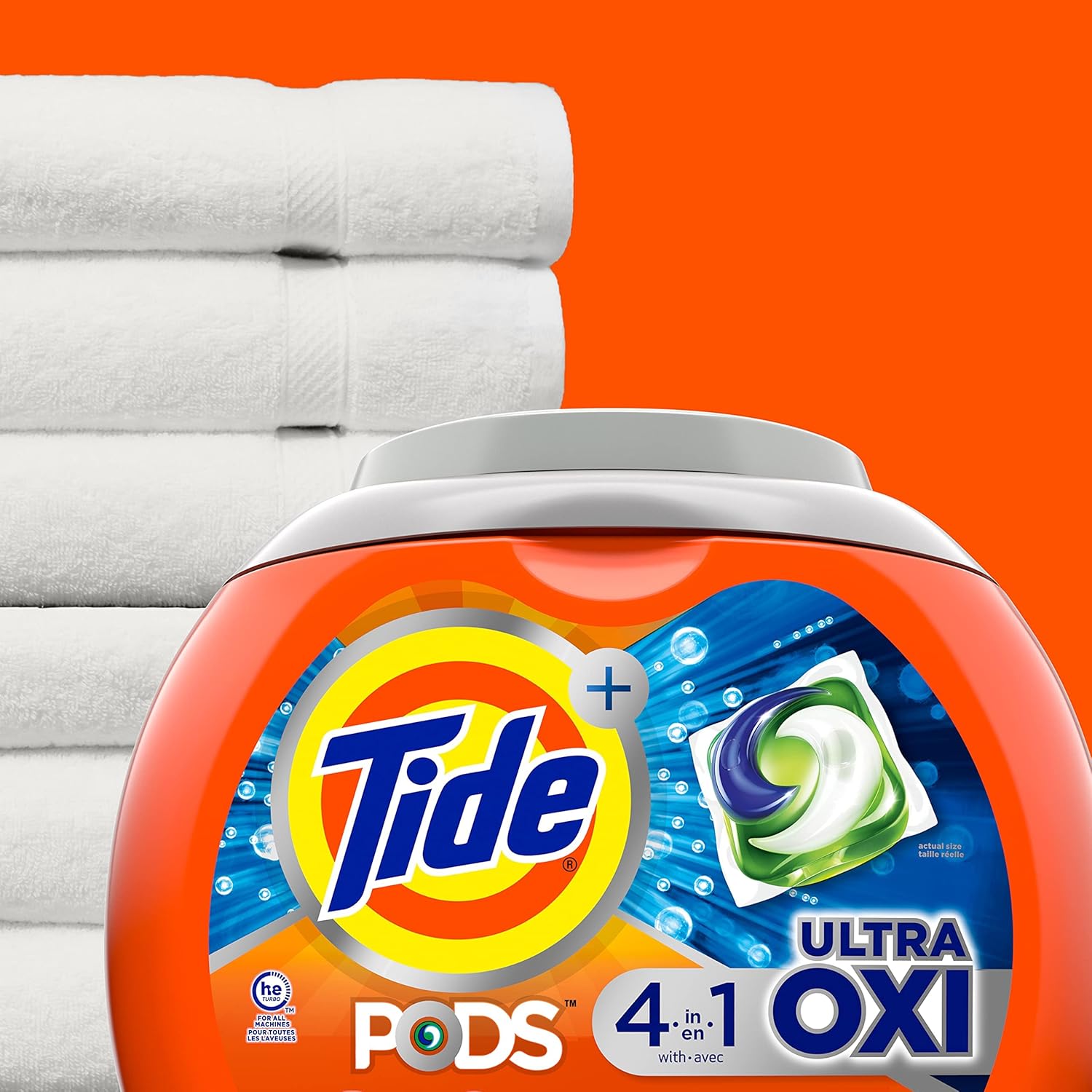 57 Count Liquid Laundry Detergent Pacs W473