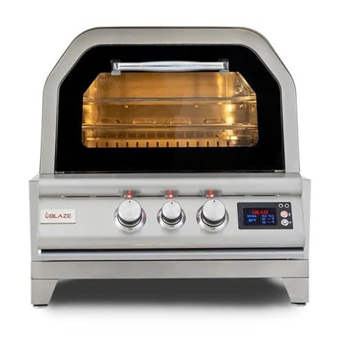 26-Inch Built-In Natural Gas Outdoor Pizza Oven with Rotisserie Z44601