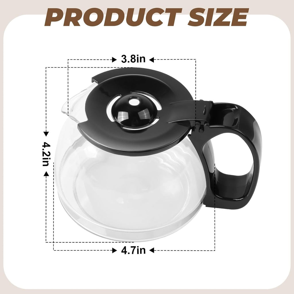 4-Cup Glass Carafe Y2308