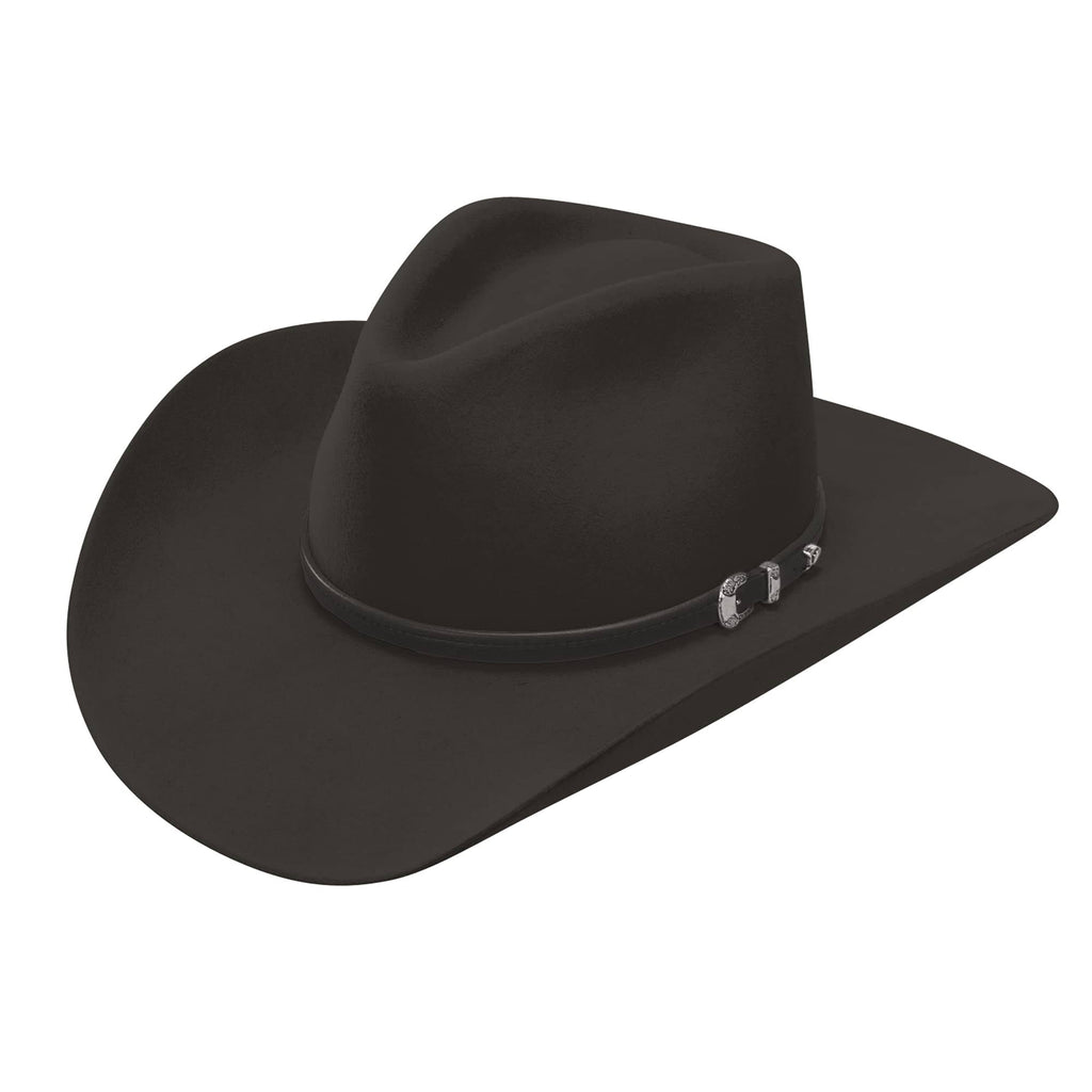 Black Buffalo Fur Hat T446047