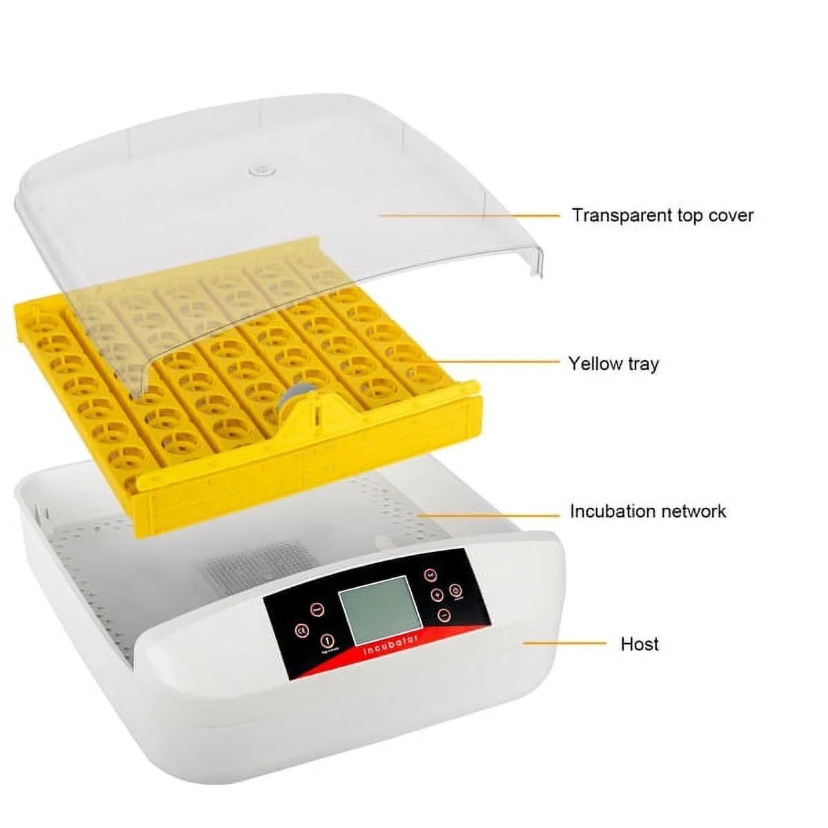 56-Egg Incubator with Automatic Egg Turning T77319