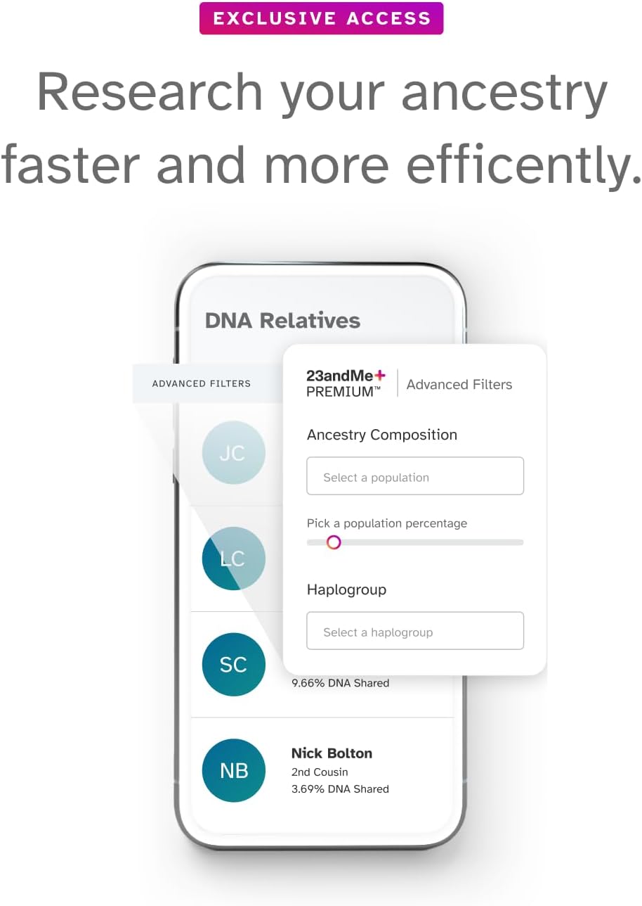 DNA Kit with Health and Ancestry Service X9002