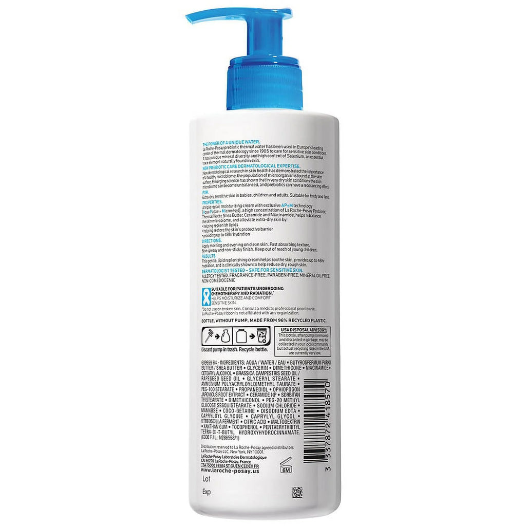 Lipikar Balm AP+ Lotion, Body and Face Moisturizer for Extra Dry Skin Z476890
