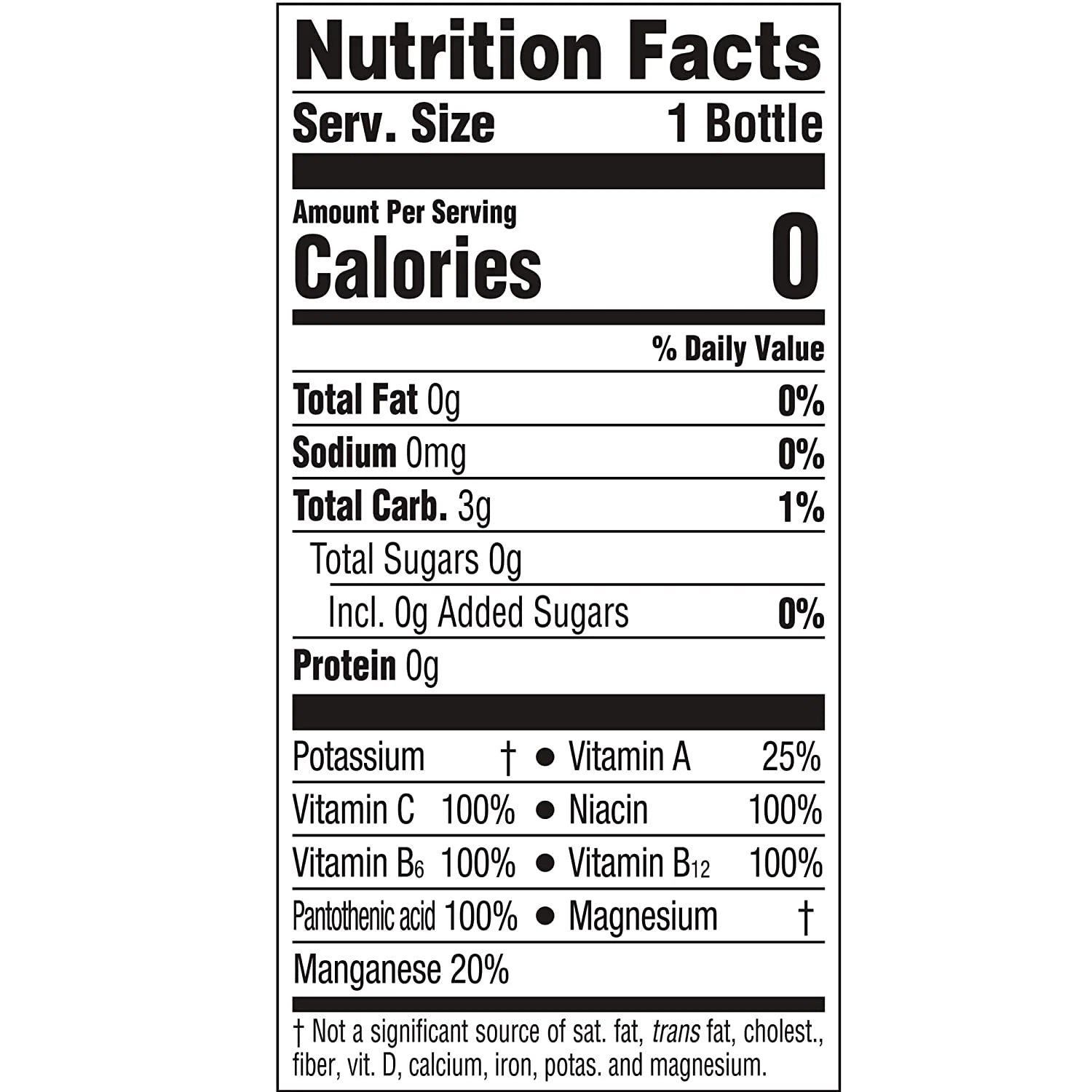 3 Flavor Variety Pack Nutrient Enhanced Flavored Water, 20 Fl Oz Bottles (Pack of 12) F556219