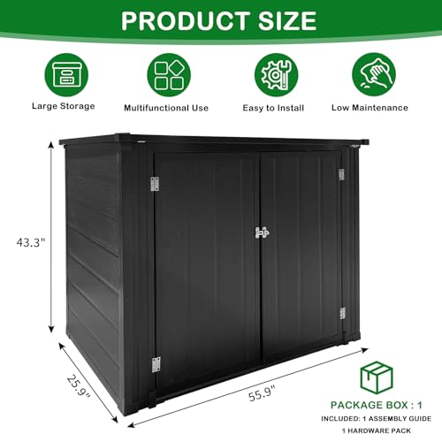 White Resin Outdoor Storage Shed (59 Cu.ft) Z72472