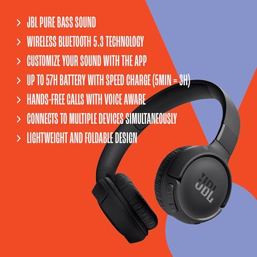Wireless On-Ear Headphones (Black) K1401