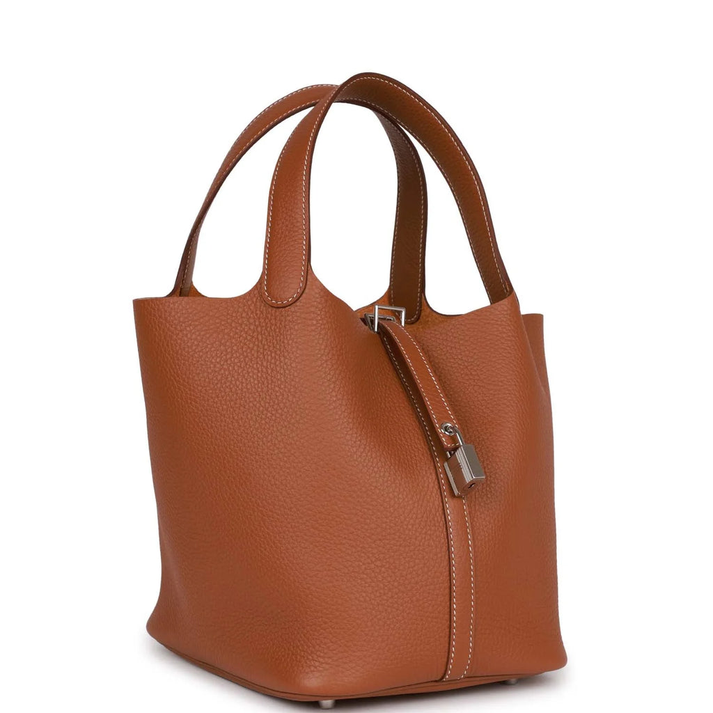 Gold Clemence Palladium Hardware Bag J75577