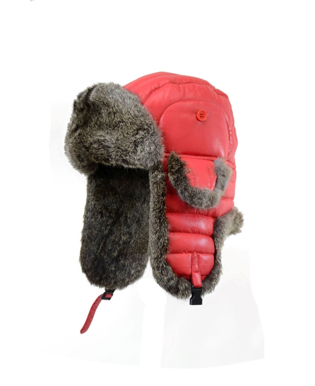Yellow Natural Nylon Shell Aviator Hat O318423