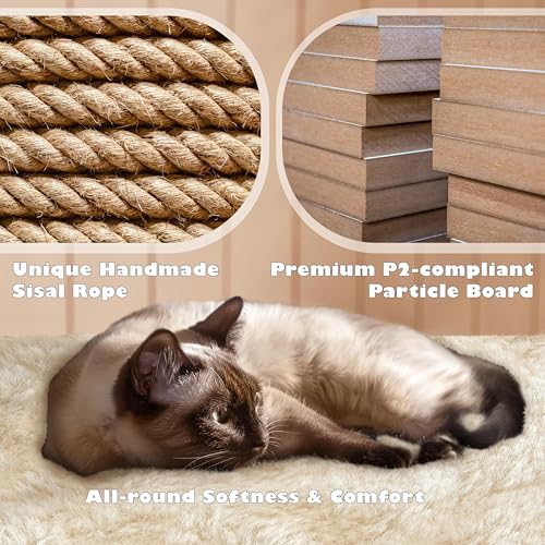 54in Cat Tree Tower Condo Furniture Scratch Post Y933765