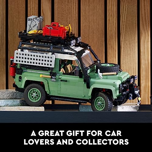 LEGO Icons Land Rover Classic Defender 90 10317 Model Car Building Set K319