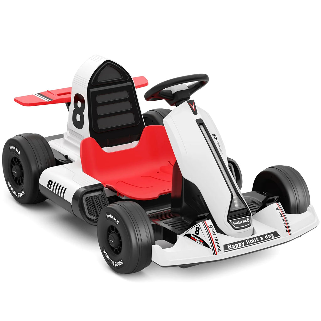 White Electric Go Kart 12V 7Ah P989912