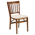 Folding Hardwood Chair Fruitwood (2-Pack) B844231