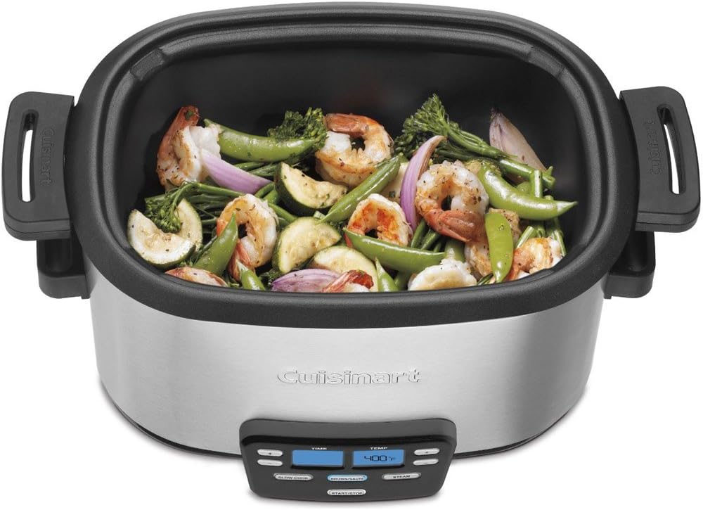 3-In-1 Multi-Cooker, Slow Cooker, Steamer G203