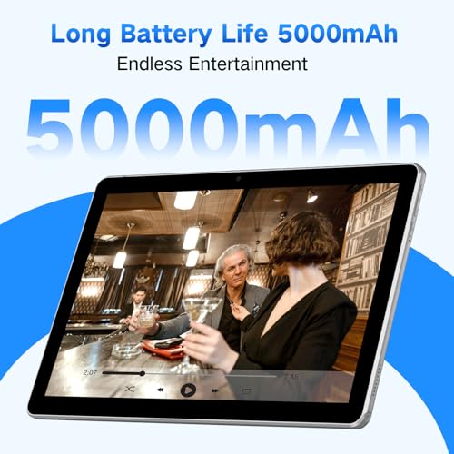 10.1 inch 4G LTE Tablet with SIM Card Slot, 64GB Storage, 1280x800 IPS, Dual Cameras D364693