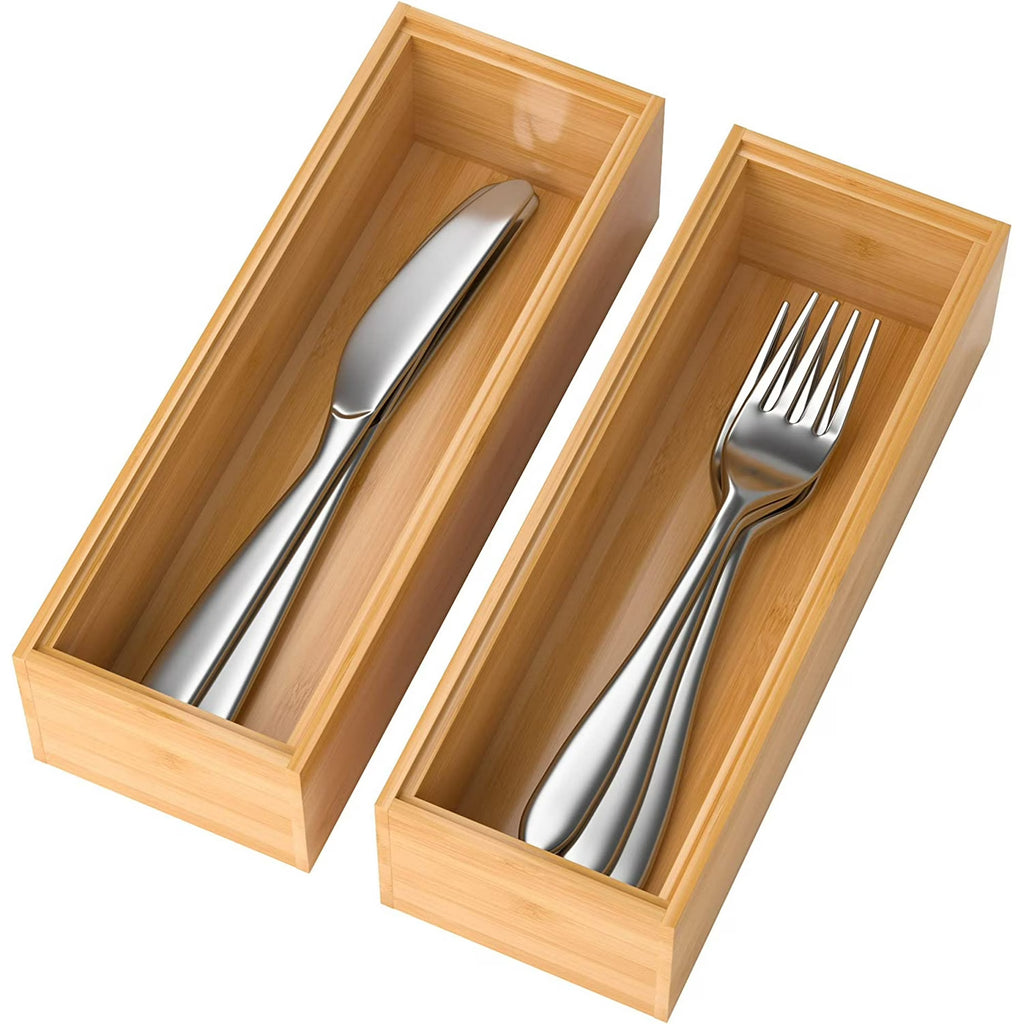 Bamboo Drawer Organizer Set of 2 Y7074