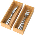 Bamboo Drawer Organizer Set of 2 Y7074