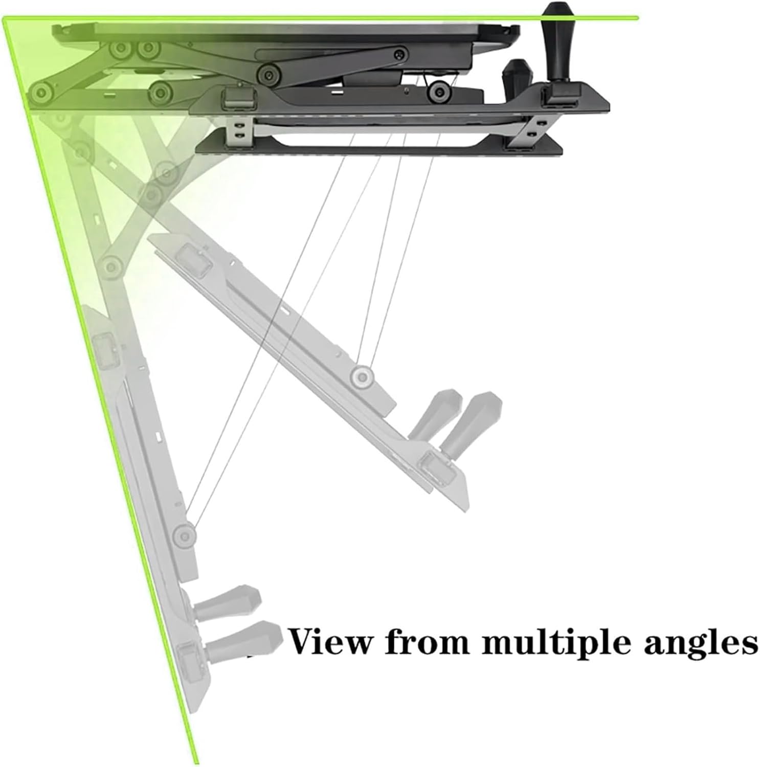 Motorised Electric Auto Lifting TV Stand for 50-90 Inch TVs J683355