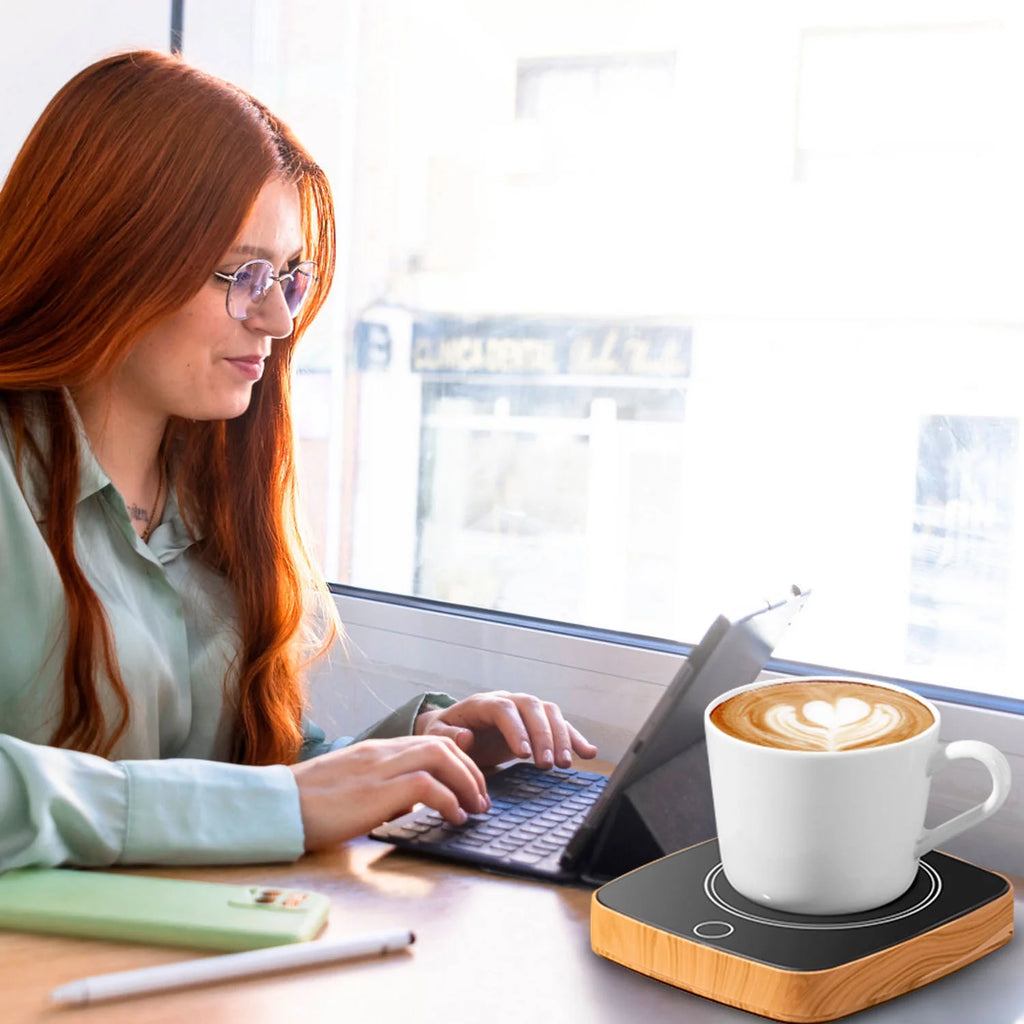 16W Electric Milk Cup Warmer with 3 Temp Settings O871