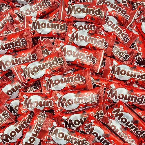 100 Individually Wrapped Pieces 3-Pound Bulk Pack Coconut and Almond Milk Chocolate Candy U514