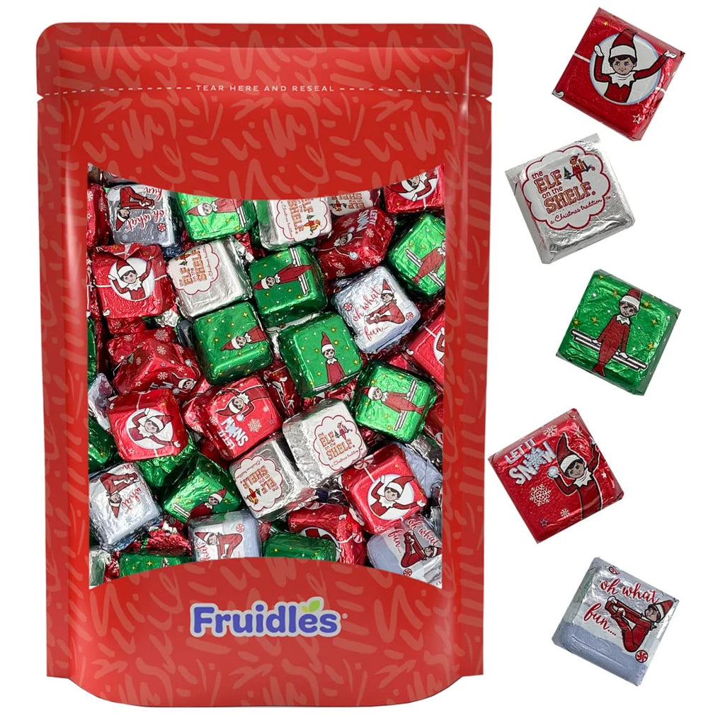 Milk Chocolate Party Bag Fillers, Individually Wrapped Foils, Resealable Bag, Kosher Certified Dairy (5 Pounds) V1581