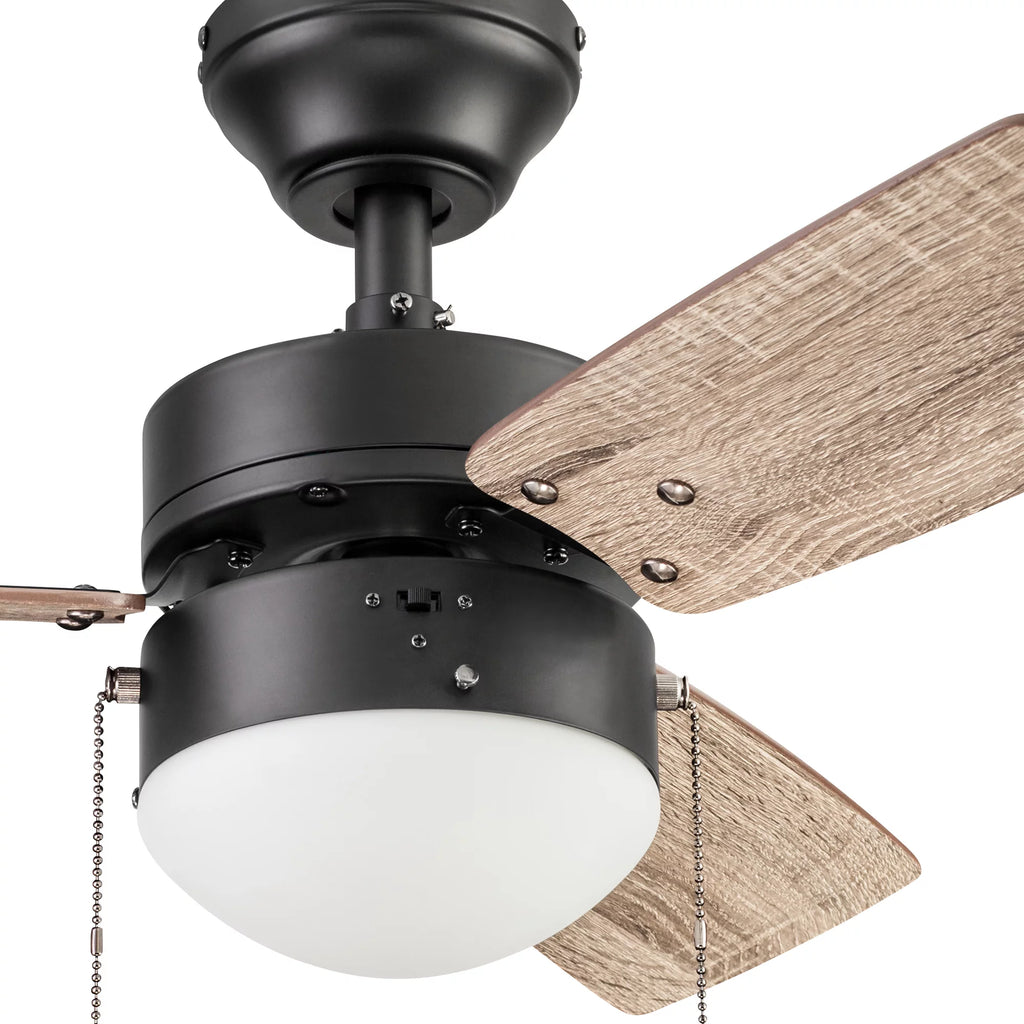 Bronze Indoor Ceiling Fan with Light G860026