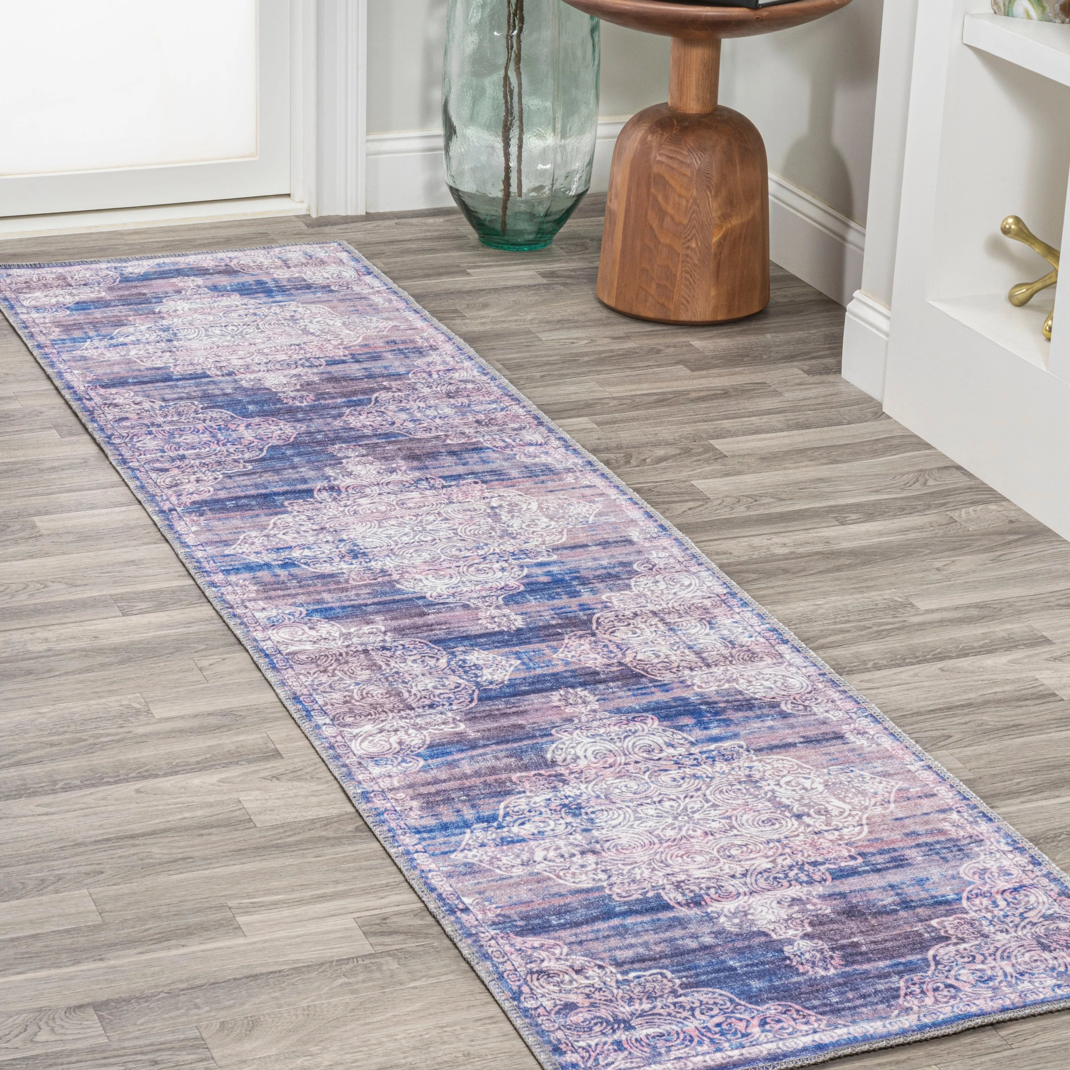 Machine Washable Area Rug 2 X 8 T61632