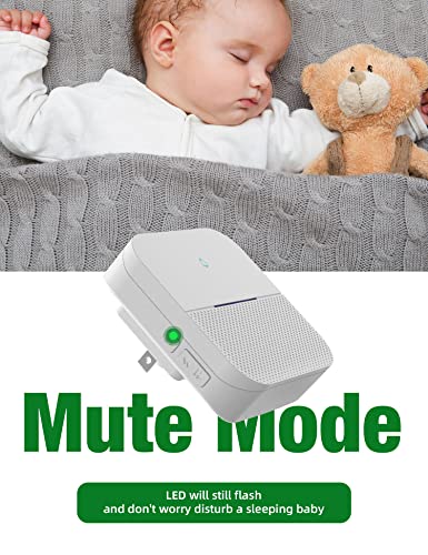 Wireless Doorbell with 2 Buttons & 2 Receivers F460249