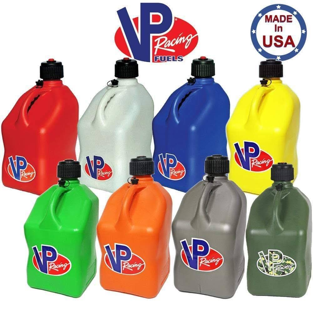 Yellow 5 Gallon Square Gas Can with Hose J438