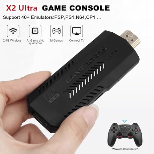 64G Retro Game Console with Wireless Double Handle P11191
