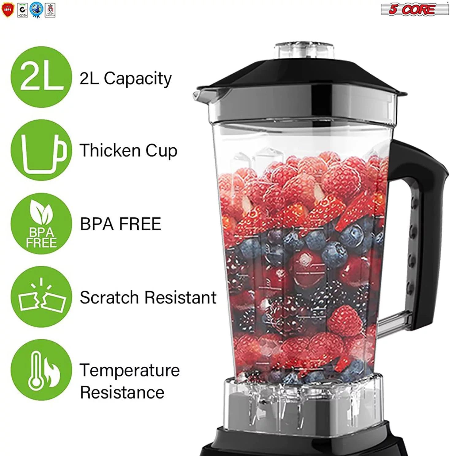 64 Oz 2000 Watt Stainless Steel Blender R91311