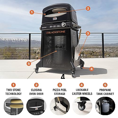 Black Pizza Oven N70523