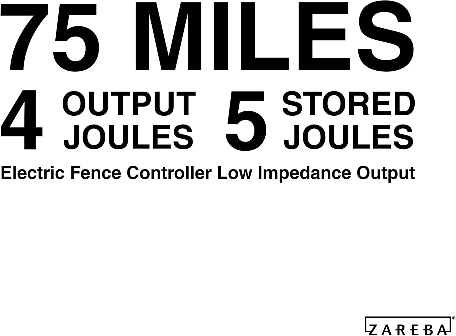 75-Mile AC Electric Fence Charger D2454