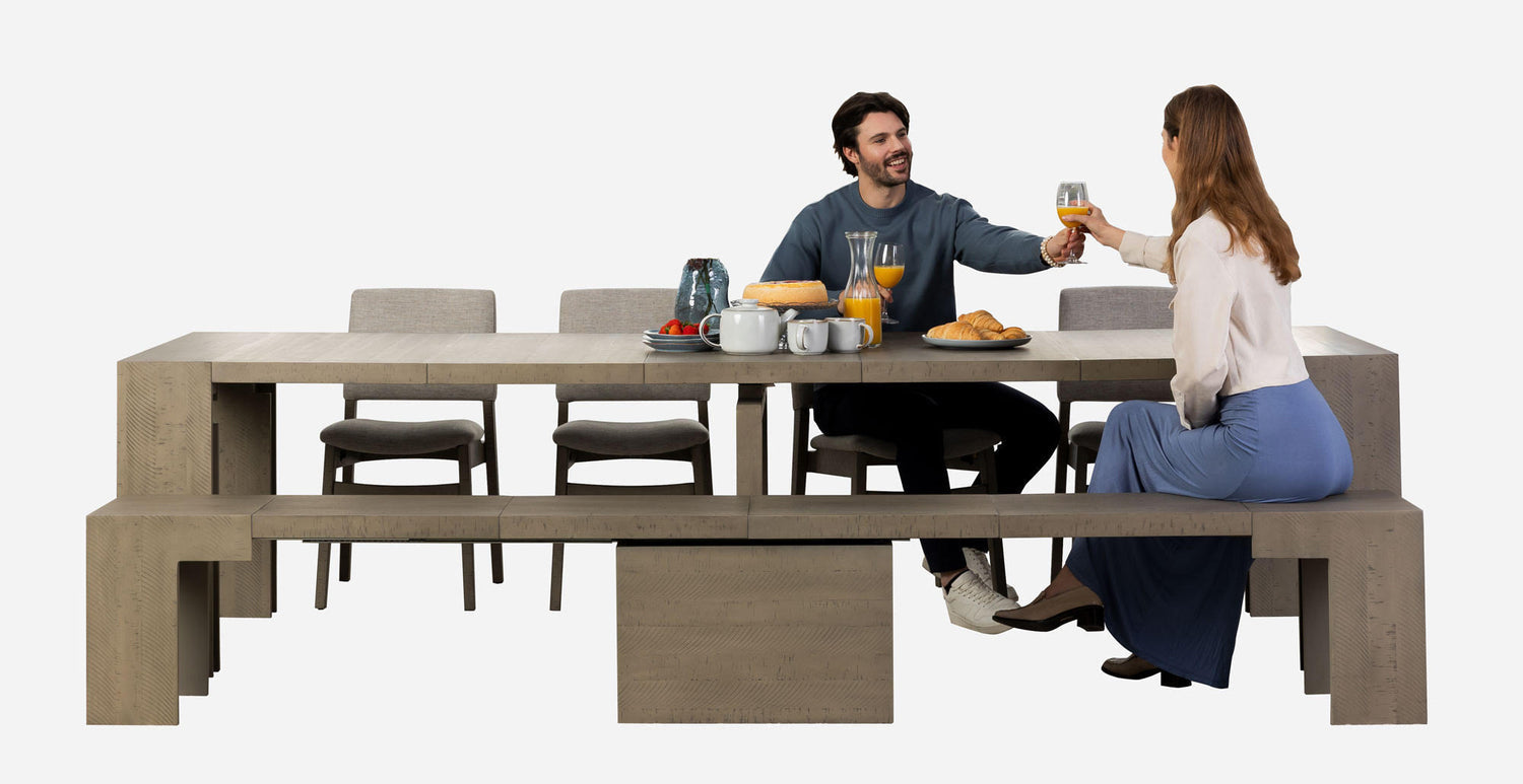 6 in 1 Long Banquet Table for 12 People M62894