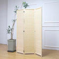 6 Panel Bamboo Room Divider, 67" H x 92.1" W H825