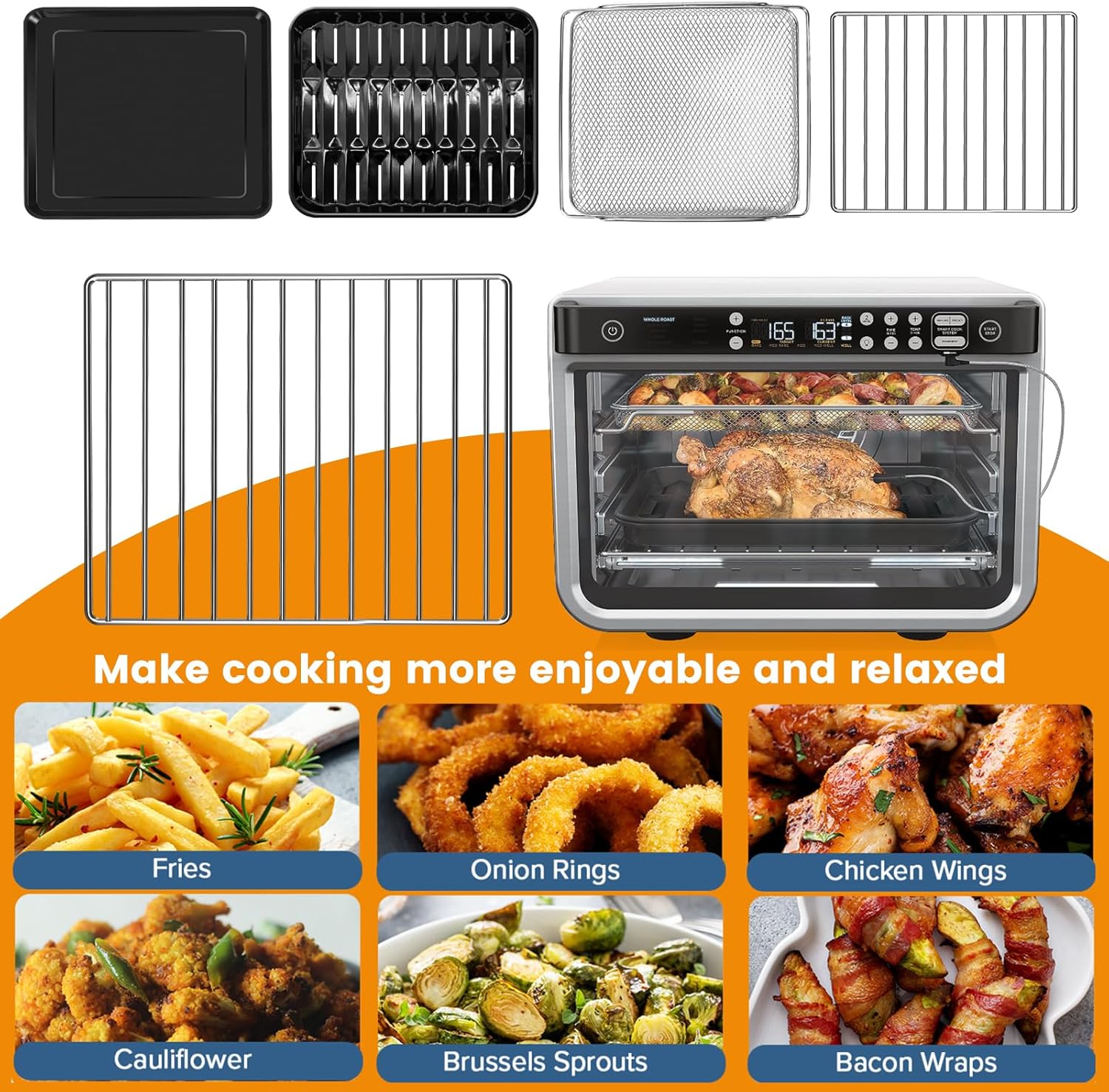 Stainless Steel Air Fryer Wire Rack K1007