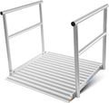 Aluminum Wheelchair Ramp with Handrails, 600 Lbs Capacity, Non-Slip A426001